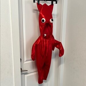 2-3T Red Squid Costume